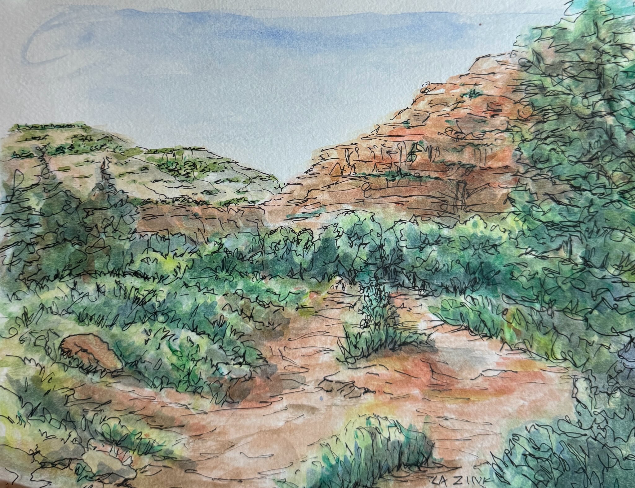 Hermits rest. Grand Canyon